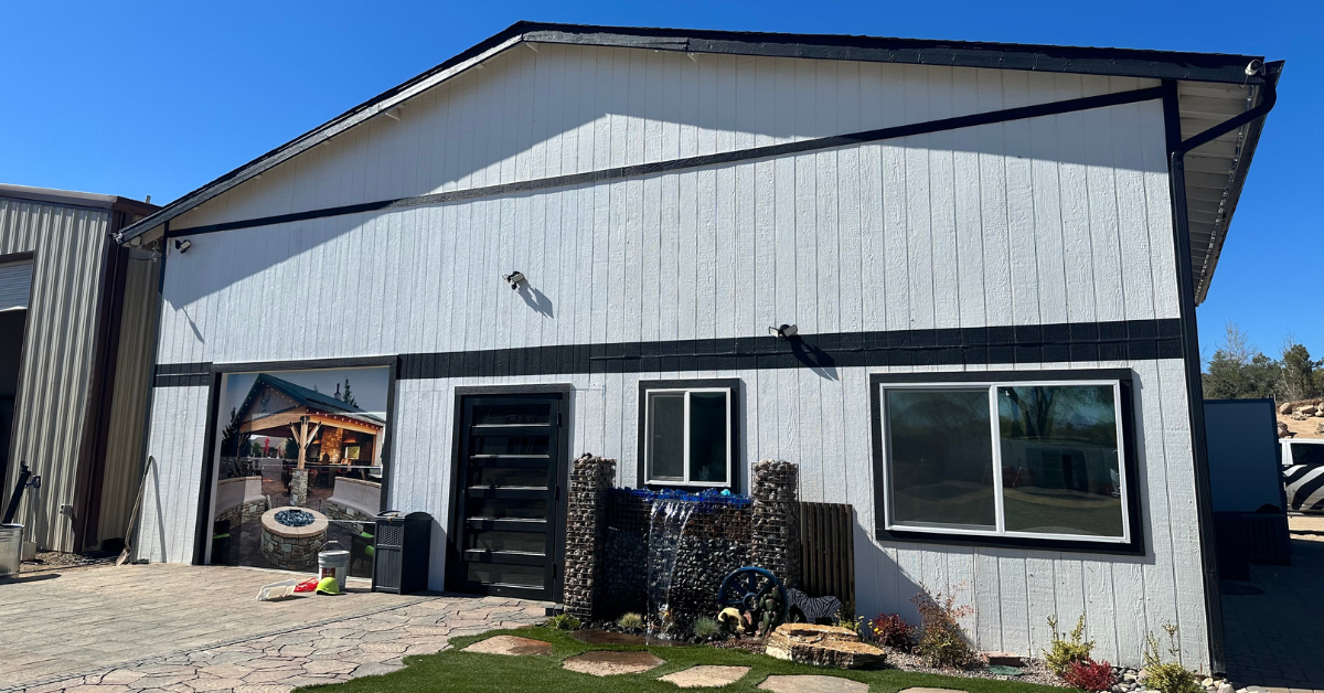 zebrascapes landscaping showrooom exterior