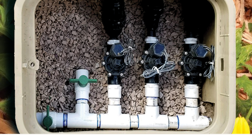 irrigation installation by Zebrascapes