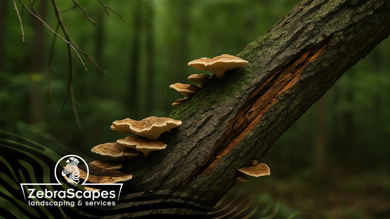 Zebrascapes can help identify and remediate common North AZ tree fungus