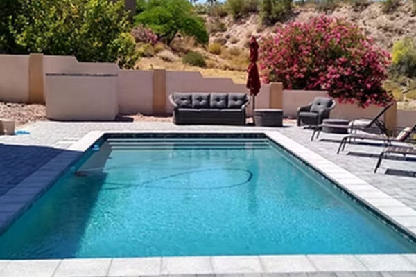 Zebrascapes designs and installs sleek custom residential pools and hardscapes to transform outdoor living areas
