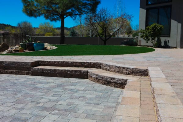 outdoor pavers zebrascapes landscaping design prescott az