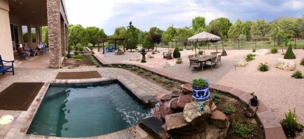outdoor pool zebrascapes landscaping design prescott az